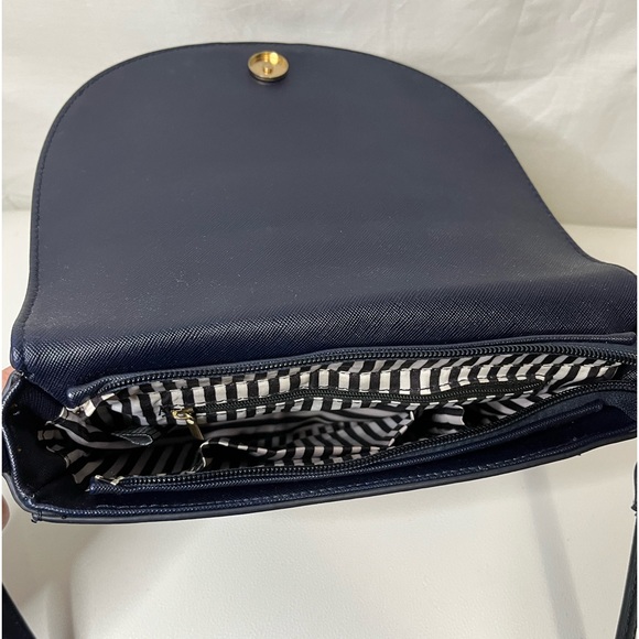 ******SOLD*******Blue hard shell purse - Picture 6 of 14